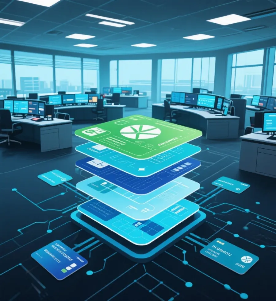 平台能力与资源调度可视化示意